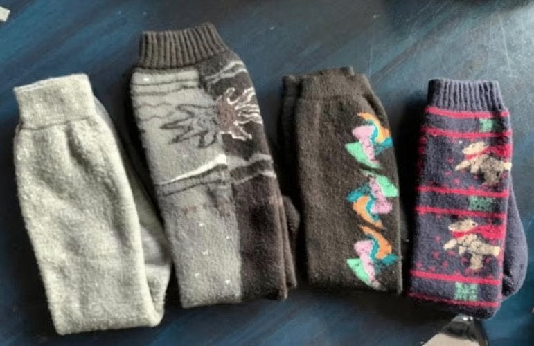 4 paar warme lange skisokken sokken wintersport; 39-41 42-43, Kleding | Heren, Sokken en Kousen, Ophalen of Verzenden, Zo goed als nieuw