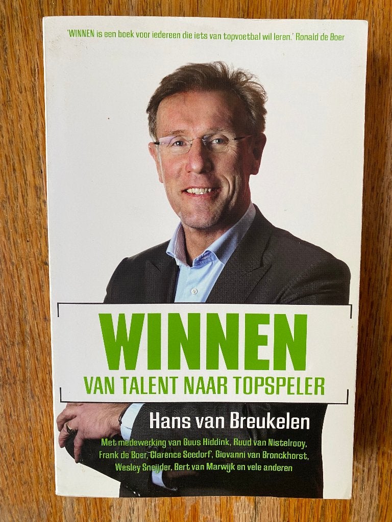 Hans van Breukelen - Winnen ( gesigneerd ), Boeken, Hans van Breukelen, Ophalen of Verzenden, Zo goed als nieuw, Balsport