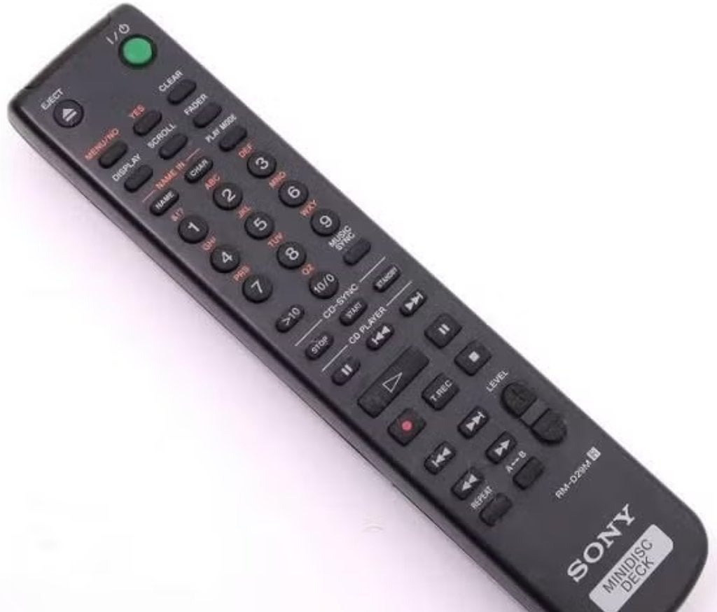 *Gezocht* Sony rm-d29m Minidisc AB Remote, Ophalen of Verzenden, Zo goed als nieuw, Origineel, Mediaspeler