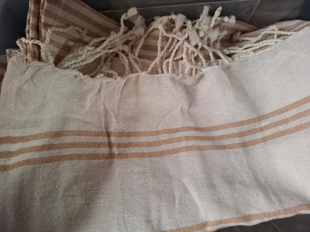 Tafelloper beige, Ophalen of Verzenden, Nieuw, Rechthoek
