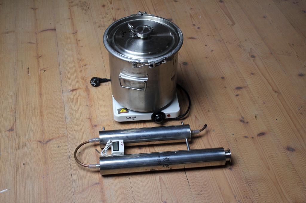Distilleerketel nieuw 12 Liter, Ophalen of Verzenden, Nieuw, Rvs, Overige typen