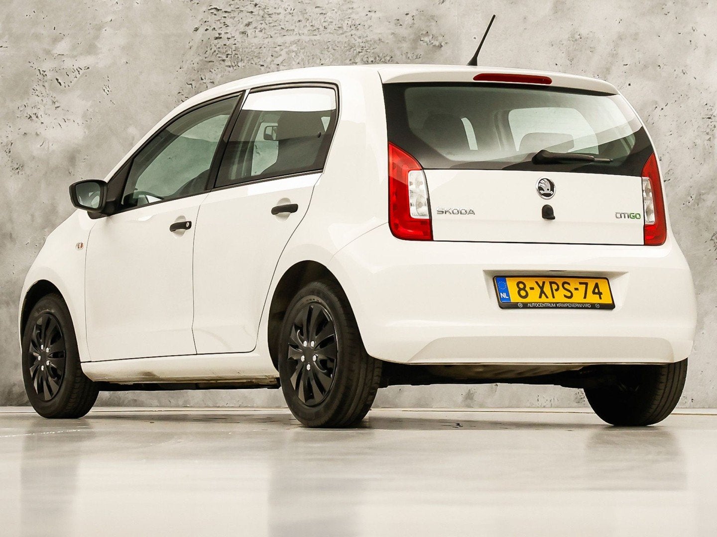 Skoda Citigo 1.0 Greentech Sport (5 DEURS, AIRCO, ELEK RAMEN, Auto's, Voorwielaandrijving, Stof, Gebruikt, Zwart