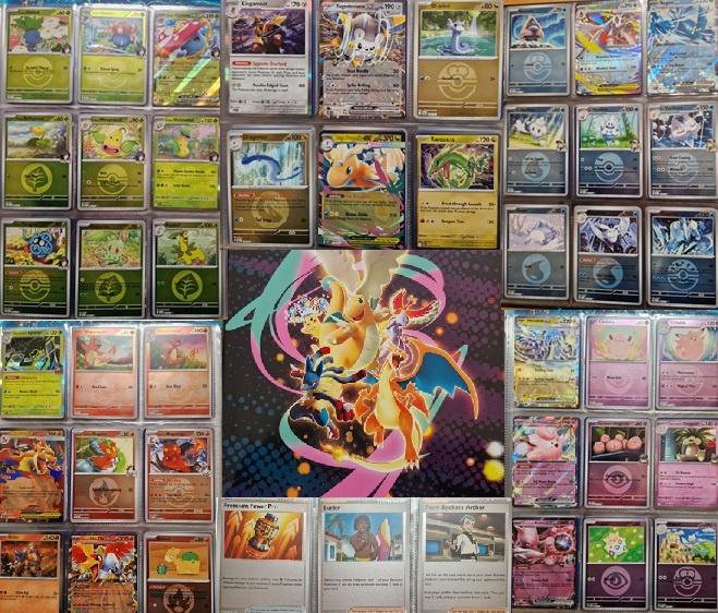 Ascended Heroes Base Set 217 cards + binder, Hobby en Vrije tijd, Verzamelkaartspellen | Pokémon, Ophalen of Verzenden, Zo goed als nieuw