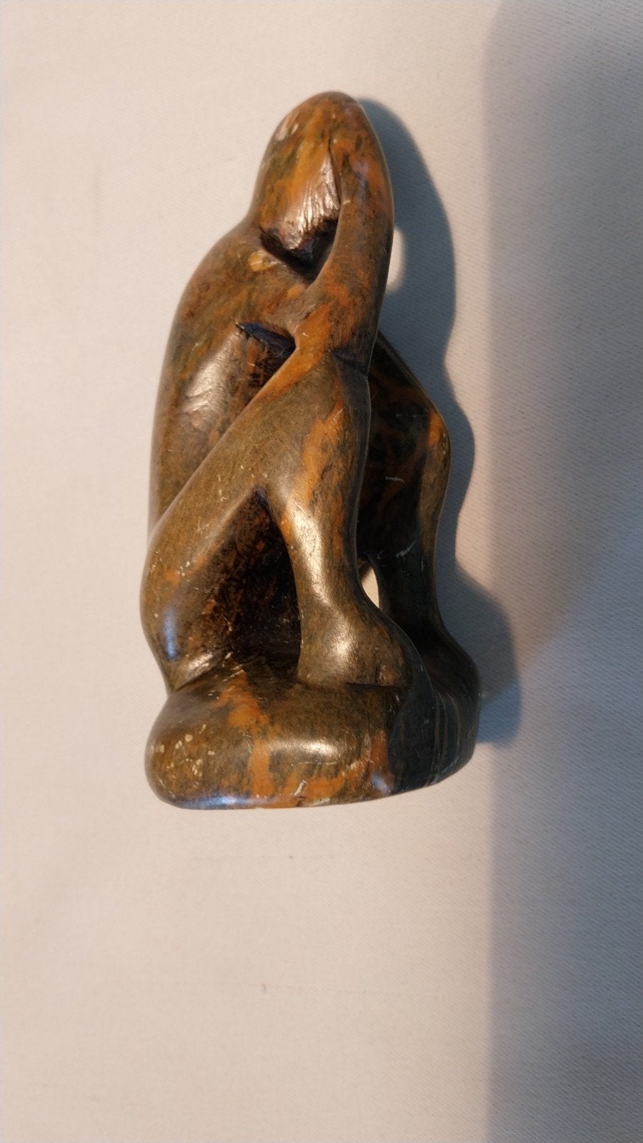 Marmer beeldje Rodin, Ophalen of Verzenden, Zo goed als nieuw, Mens