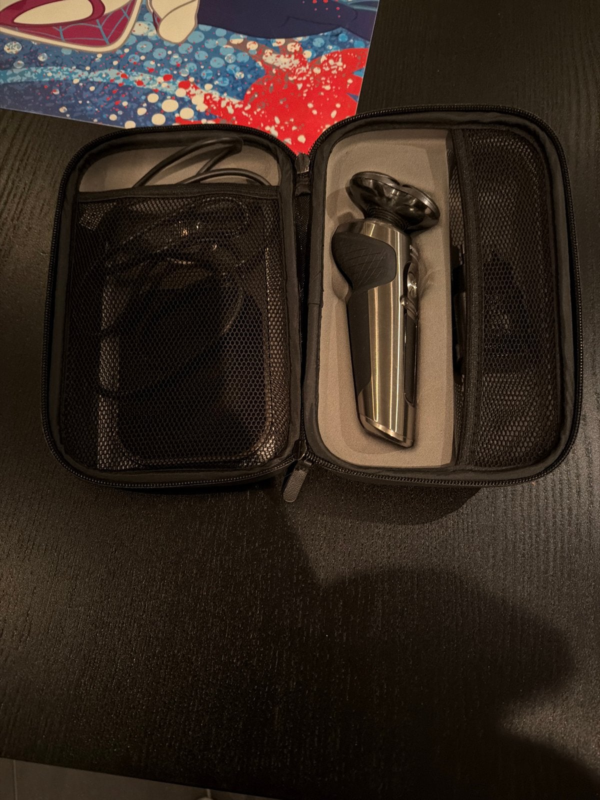 Philips S9000 Prestige Scheerapparaat met lader en etui, Ophalen of Verzenden, Zo goed als nieuw, Scheren en Epileren