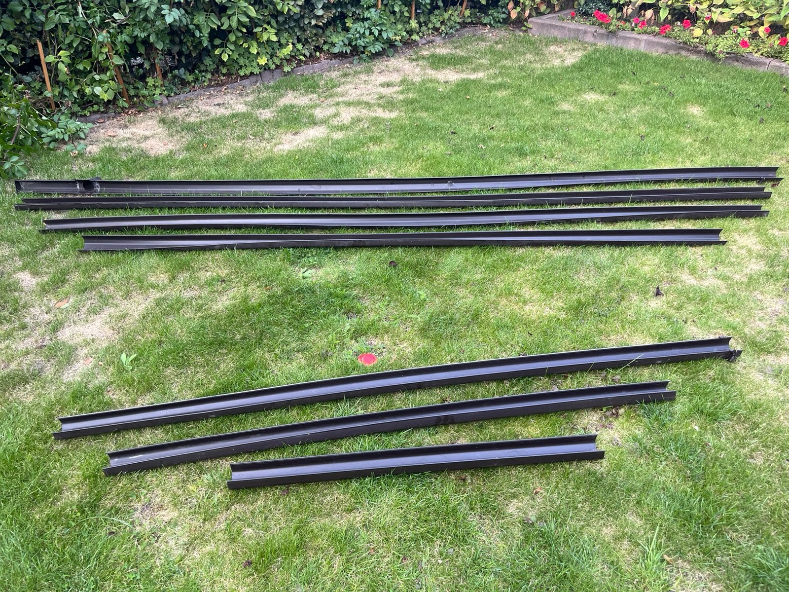 Dakgoot Martens bruin diverse lengtes, Ophalen, Gebruikt, Pvc, 2 tot 4 meter
