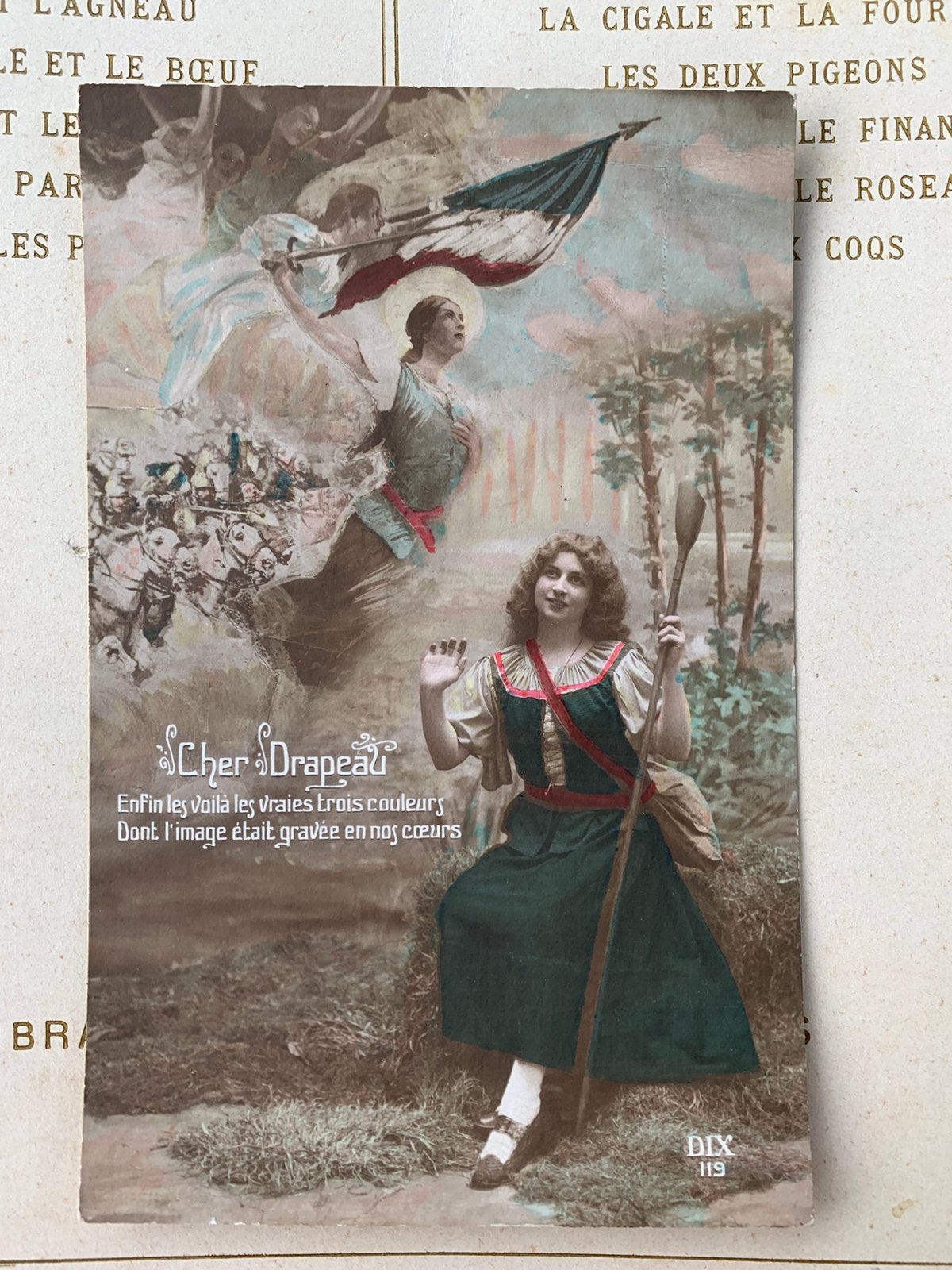 24-8-1915 WO1 - Cher Drapeau (EL), Ophalen of Verzenden, Voor 1920, Gelopen, Politiek en Historie