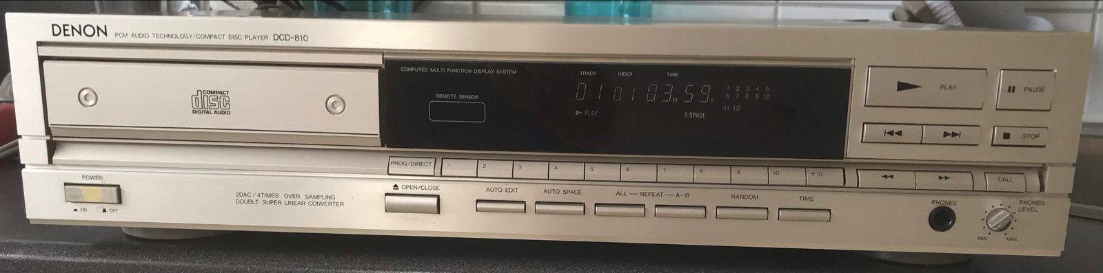 Denon DCD-810 CD-speler - PCM Audio Technology, Ophalen, Gebruikt, Overige merken