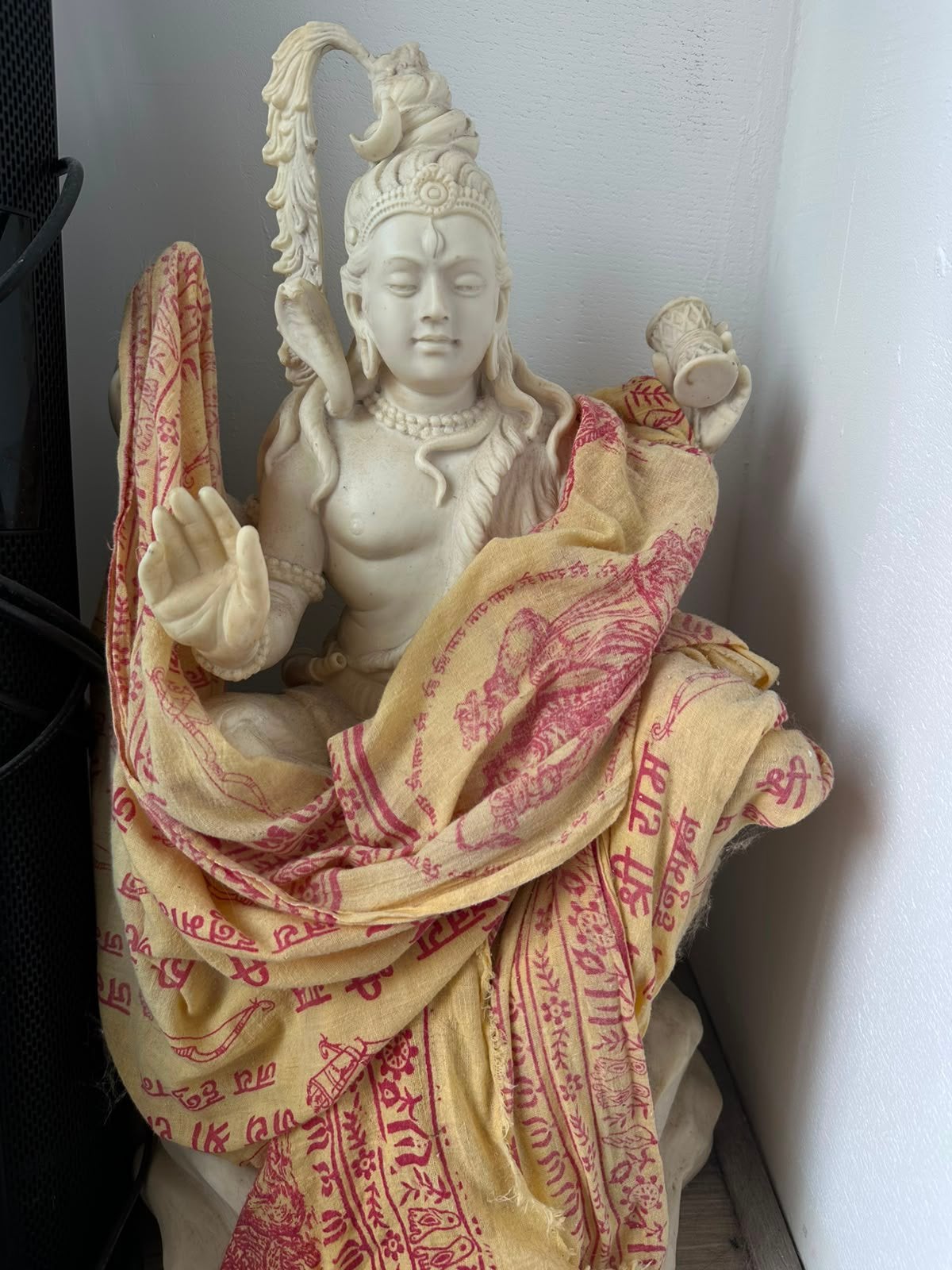 Grote marmeren Shiva beeld, Antiek en Kunst, Ophalen