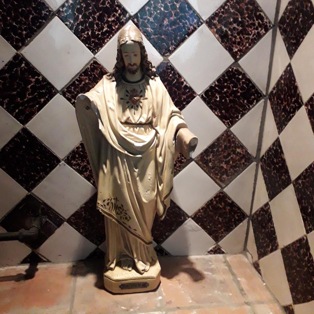 Antieke beeld van Jezus Christus, Ophalen of Verzenden