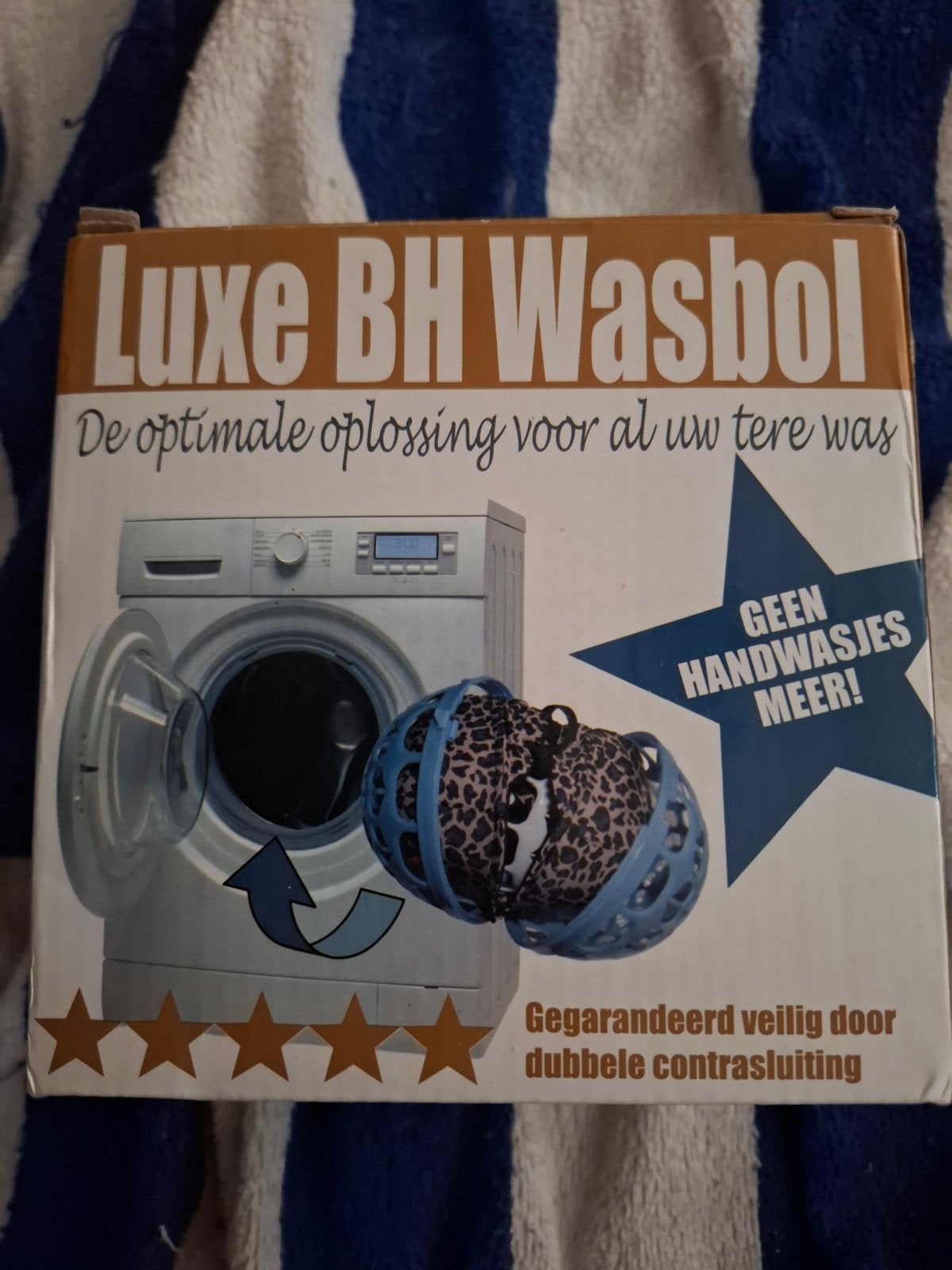 wasbol voor BH's, Ophalen of Verzenden, Nieuw, Minder dan 1200 toeren, Minder dan 85 cm