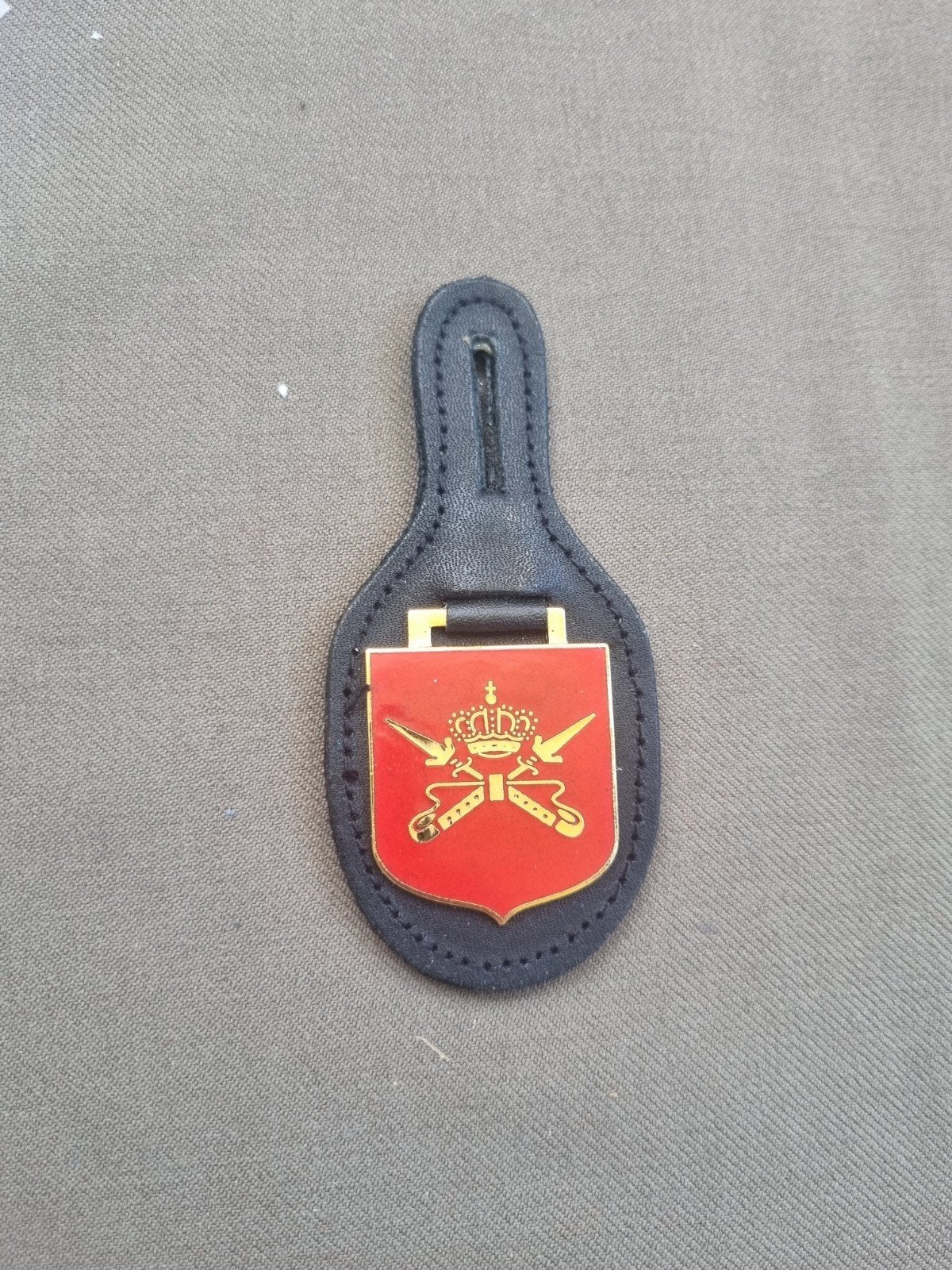 Borstzakhanger KMS nr 1, Ophalen of Verzenden, Landmacht, Nederland, Embleem of Badge