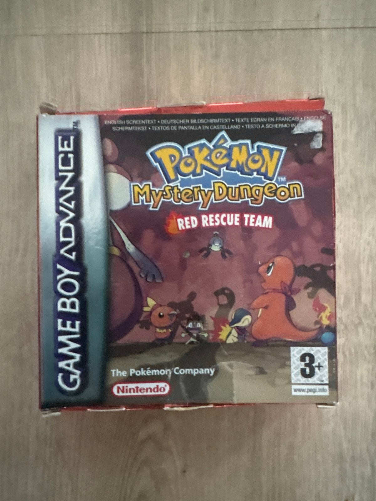 Pokémon Mystery Dungeon Red Rescue Team - Game Boy Advance, Gebruikt, 1 speler, Ophalen of Verzenden, Role Playing Game (Rpg)