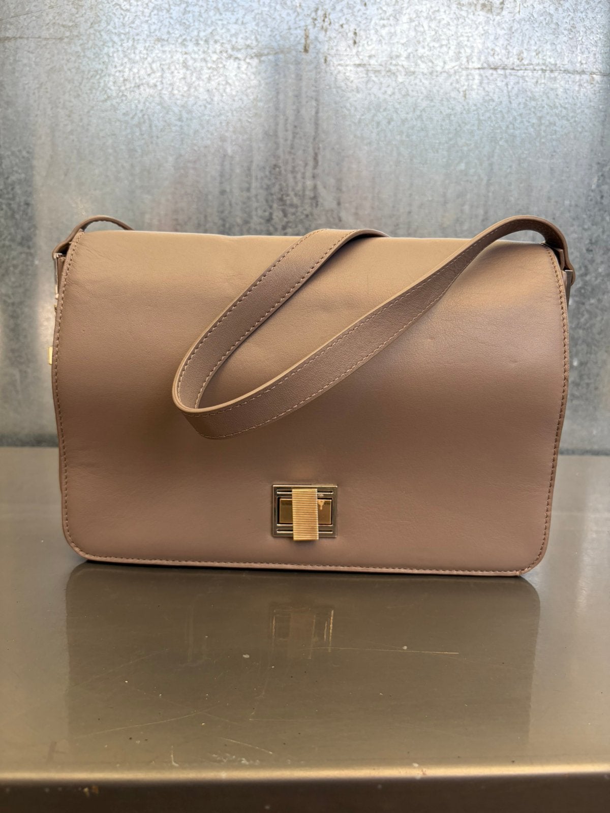 St studio leren bag tas crossbody taupe beige handtas, Sieraden, Tassen en Uiterlijk, Ophalen of Verzenden, Zo goed als nieuw