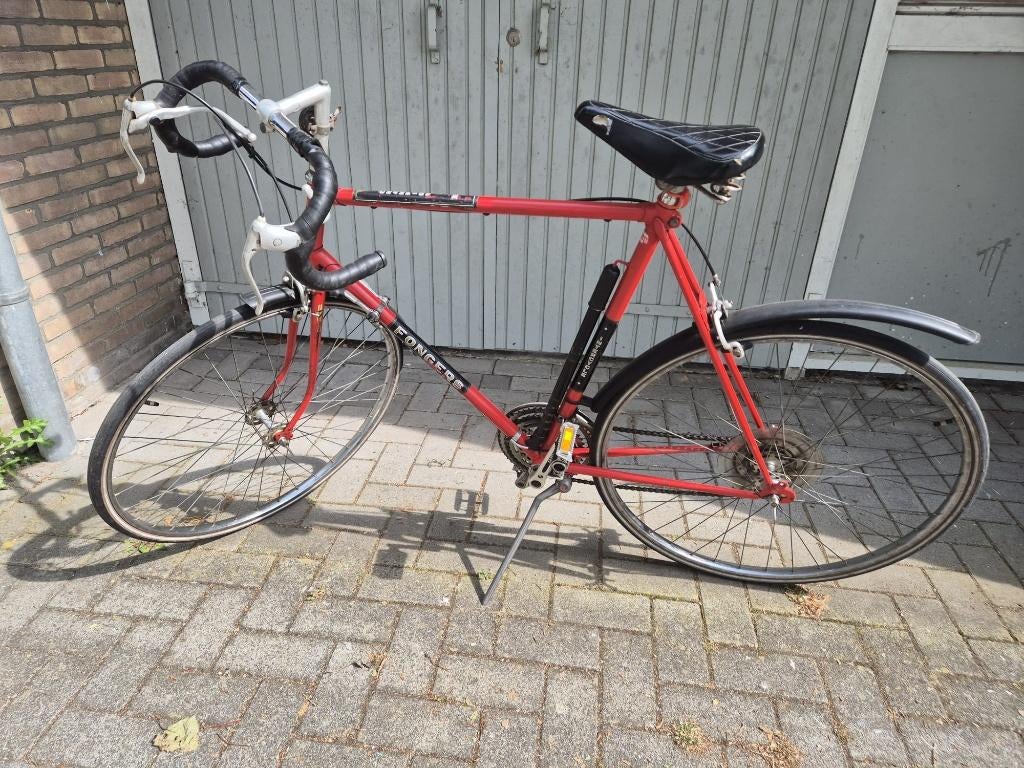 Fongers vintage racefiets, Fietsen en Brommers, Fietsen | Racefietsen, Gebruikt, Ophalen, Overige merken, 10 tot 15 versnellingen