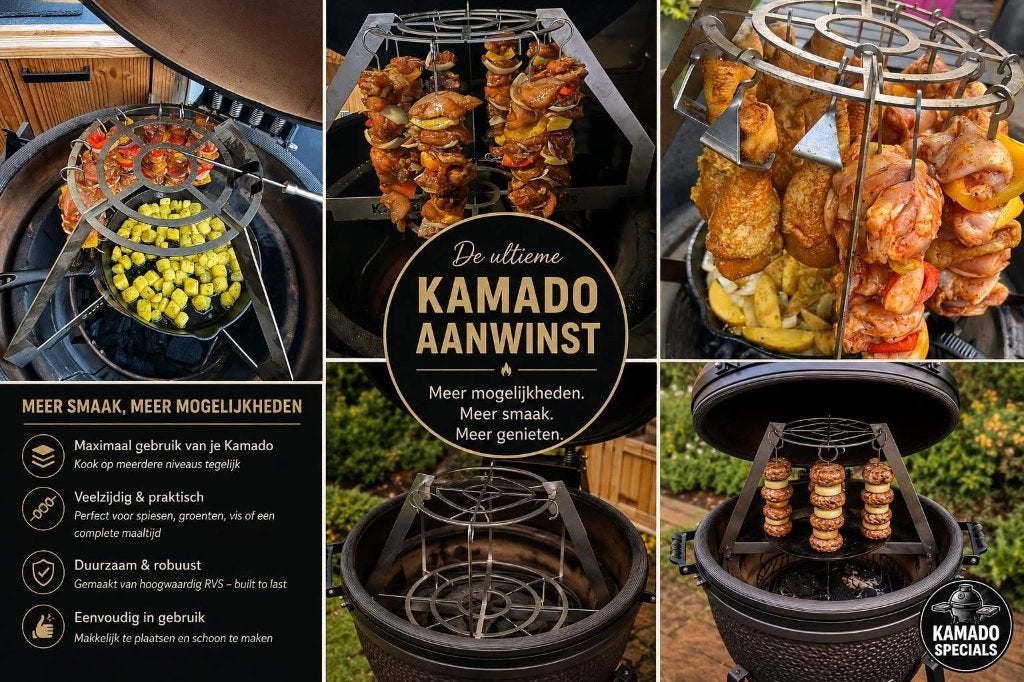 Dé must-have accessoire voor iedere Kamado liefhebber!, 3371EE, Nieuw, Ophalen of Verzenden, Kamado specials