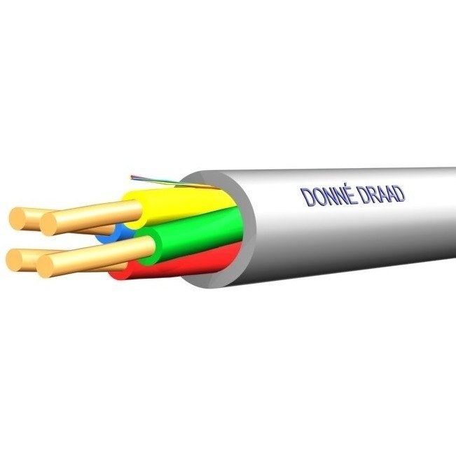 6 x 0.8mm² wandkabel TEL YRMB Dca haspel 500 meter  Donne, Verzenden, Nieuw