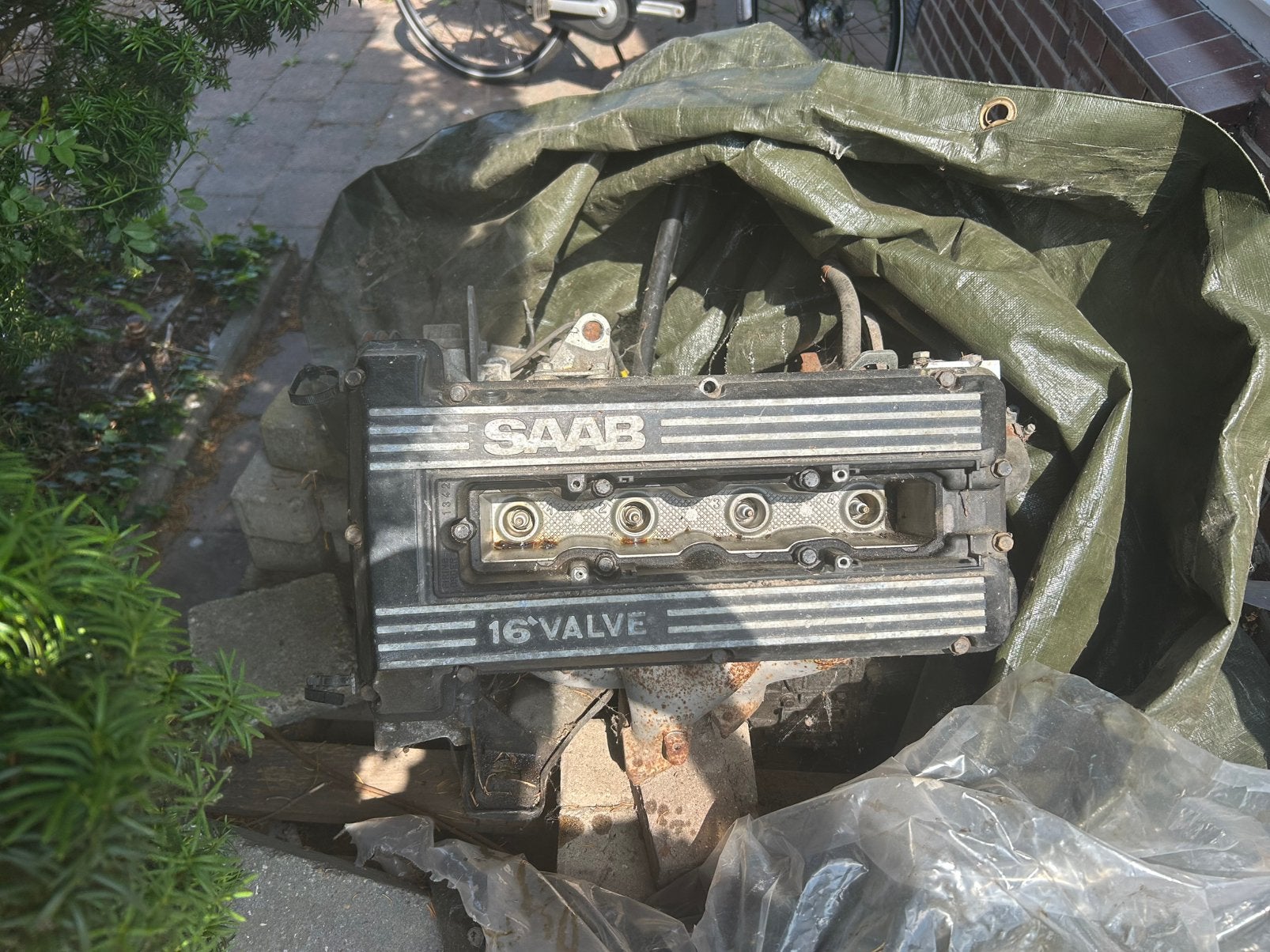 B202 16V motor Saab, Ophalen of Verzenden, Saab