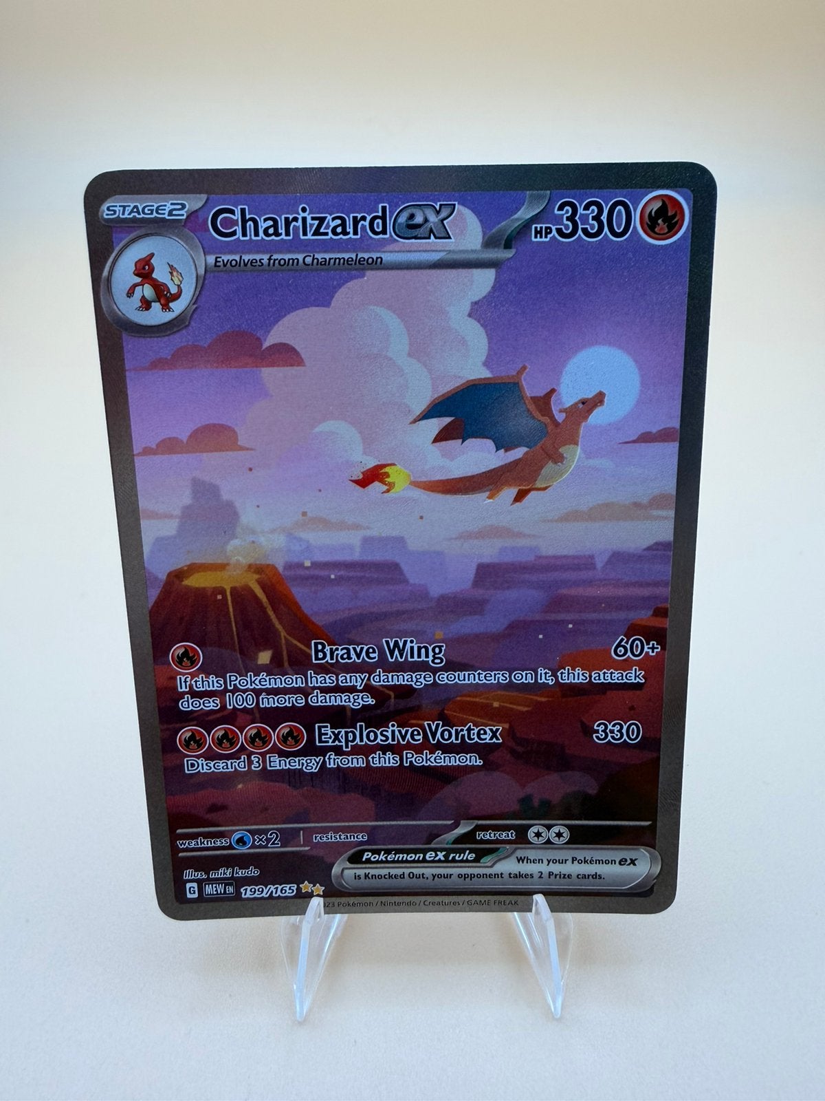 Charizard 199/165, Ophalen of Verzenden, Zo goed als nieuw