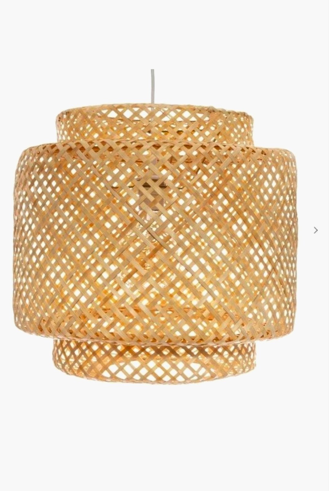 hanglamp ikea bamboe, Huis en Inrichting, Lampen | Hanglampen, Ophalen