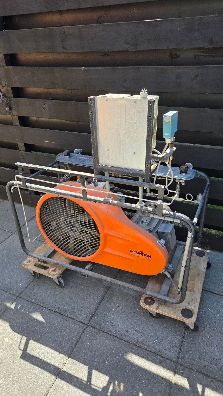 Poseidon compressor, 100 liter of meer, Ophalen of Verzenden