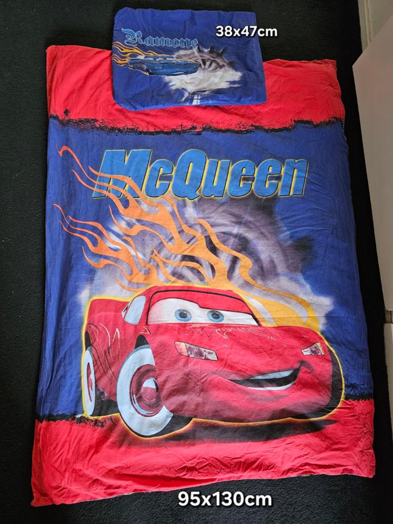 Peuter dekbedovertrek. Beddengoed peuterbed mcqueen cars. De, Caravans en Kamperen, Slaapzakken, Ophalen of Verzenden
