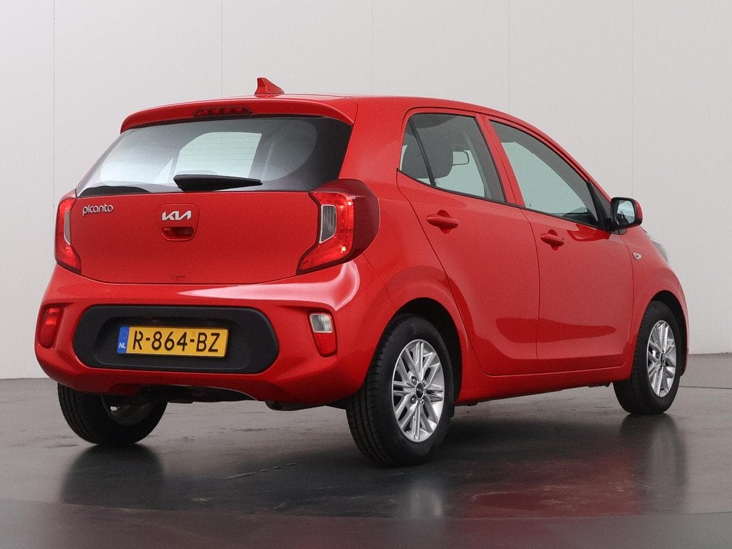 Kia Picanto 1.0 DPi DynamicLine | Navigatie | Parkeercamera, Auto's, Kia, Voorwielaandrijving, Stof, Gebruikt, 4 stoelen