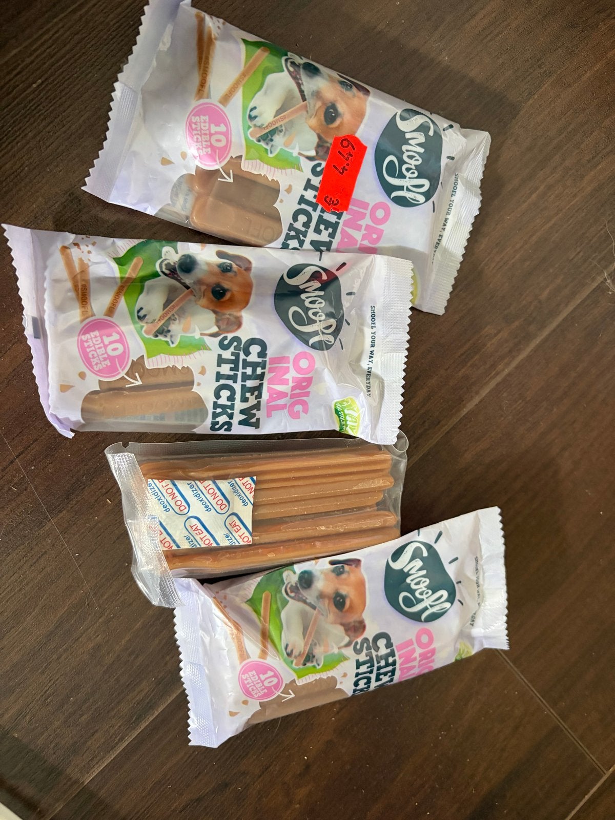 Honden snacks, Ophalen, Hond