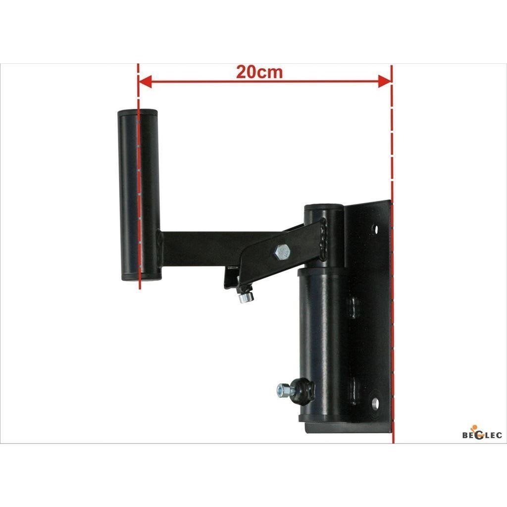 Muur beugel voor speakers afmeting 20cm, Tot 40kg, ., Nieuw, Ophalen of Verzenden, .