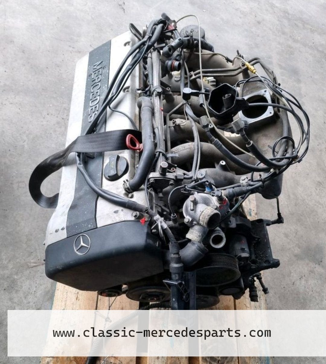 Mercedes S300 / S320 6-cilinder motor w140 m104.990, Auto-onderdelen, Gebruikt, -, Ophalen of Verzenden, -