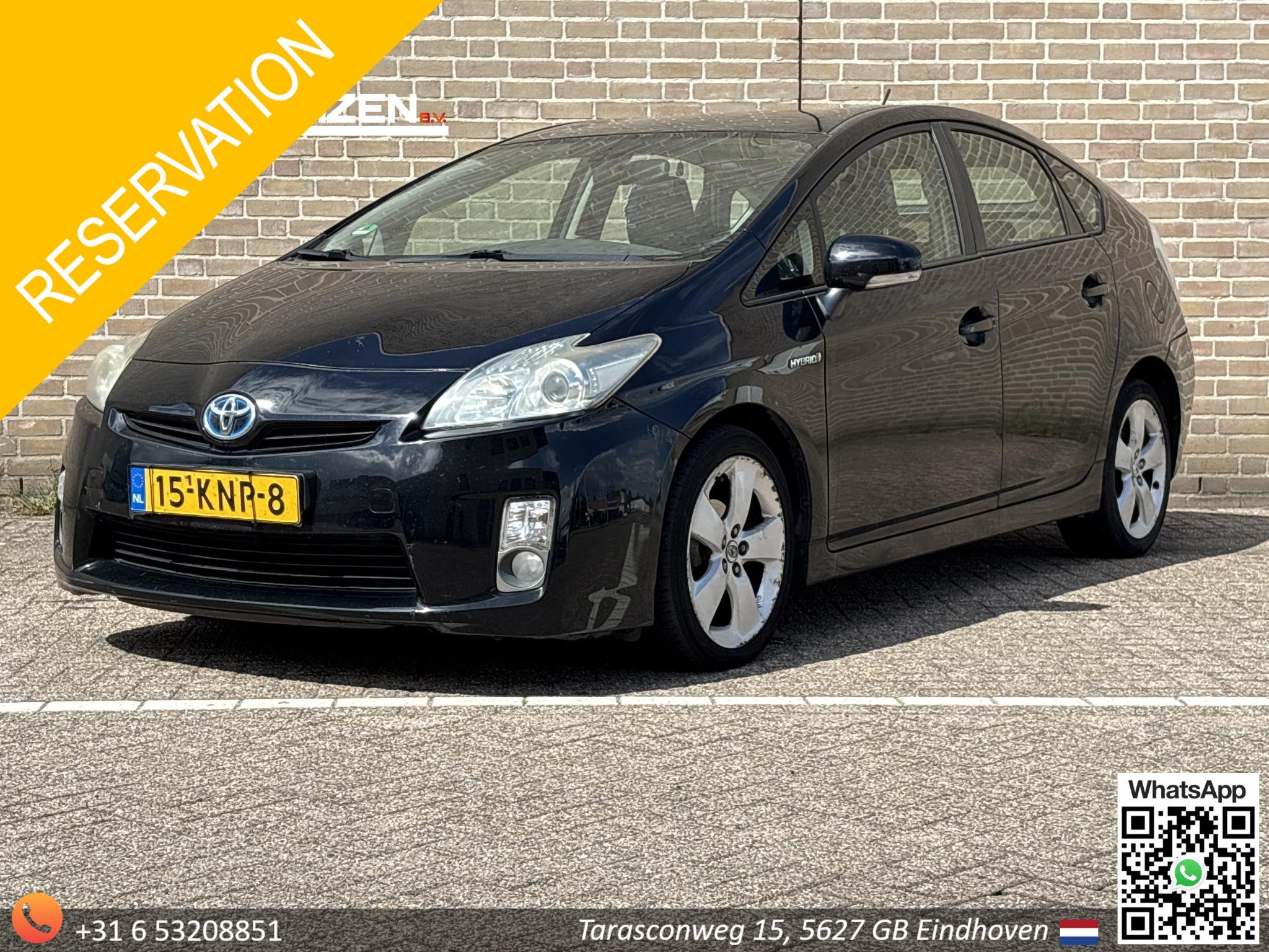 Toyota Prius 1.8 Aspiration | Automaat | Climate |, Gebruikt, 4 cilinders, Zwart, Origineel Nederlands