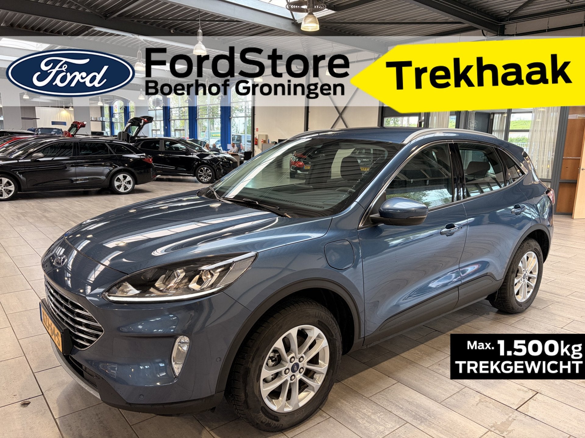 Ford Kuga 2.5 PHEV Titanium | Trekhaak | SOH 89% | AGR | Win
