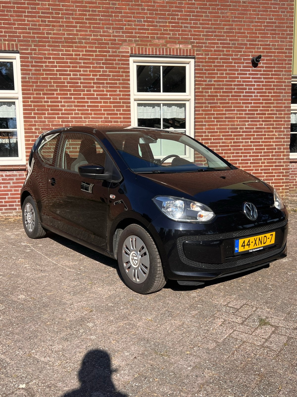 Volkswagen up! 1.0 44KW 2012 Zwart, Voorwielaandrijving, Up!, 840 kg, 4 stoelen