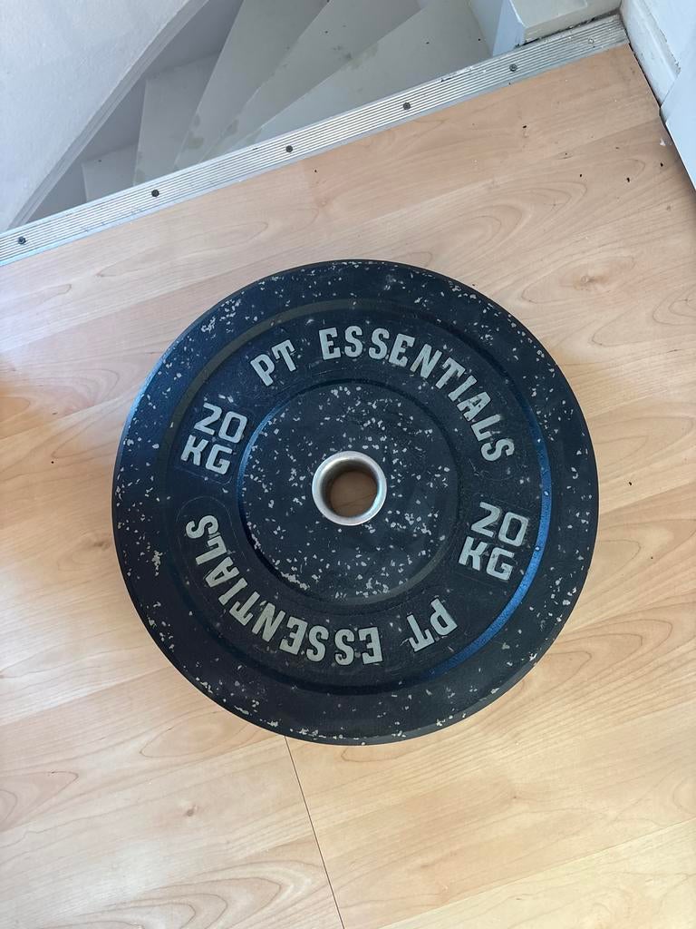 PT Essentials Halterschijf 20 KG, Ophalen, Gebruikt, Armen, Halterschijven