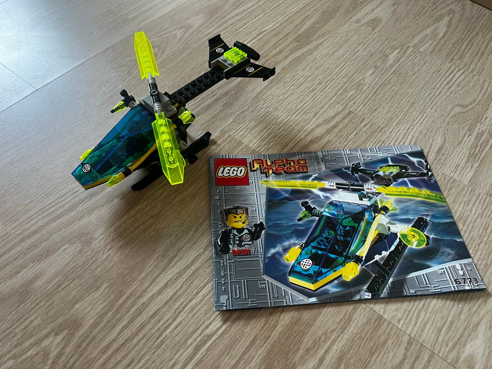 Lego Alpha Team 6773: Alpha Team Helikopter, Gebruikt, Overige thema's, Lego, Ophalen of Verzenden