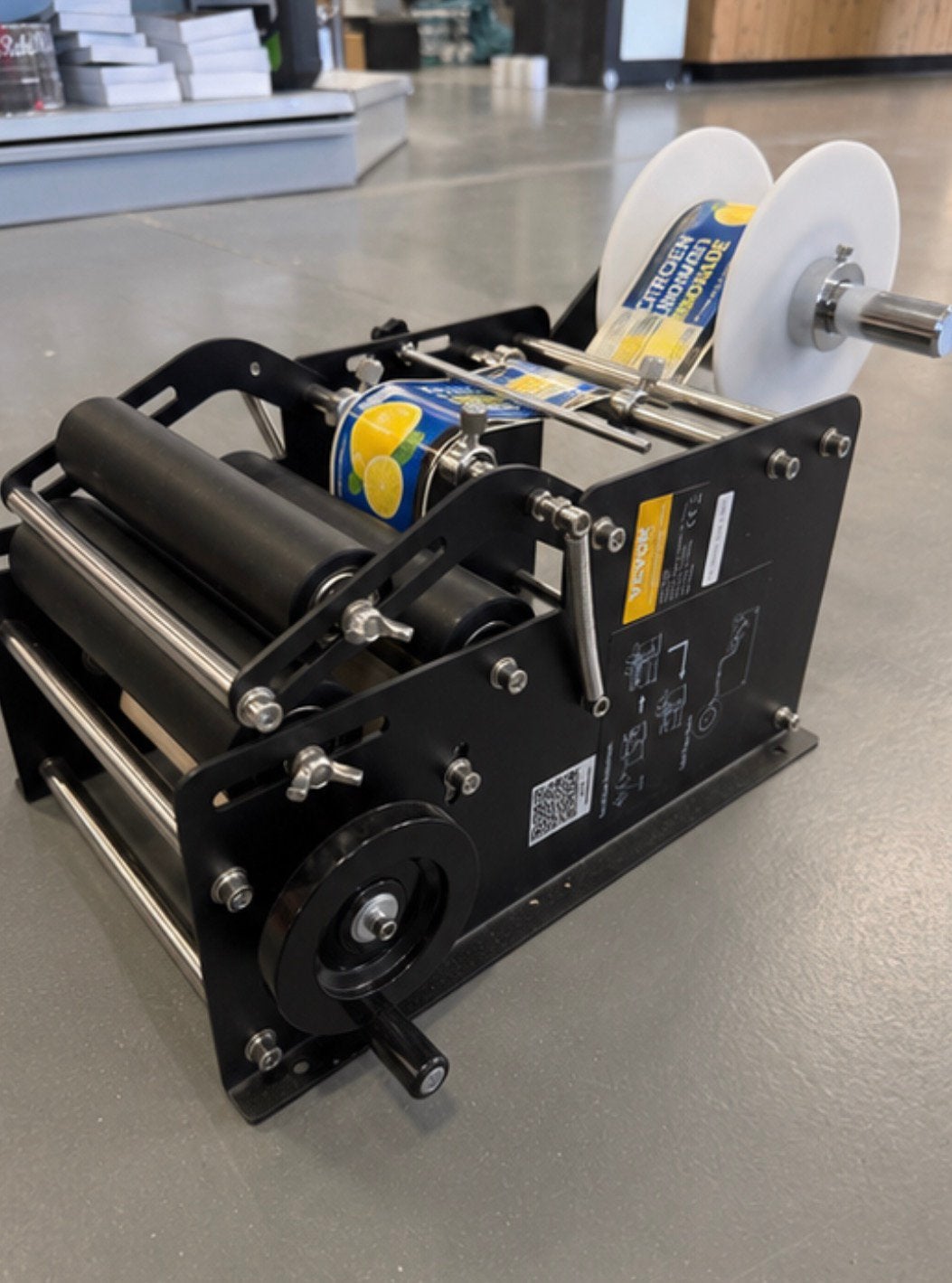 Labeling machine - etiketteer apparaat - stickers op flesjes, Ophalen of Verzenden, Nieuw
