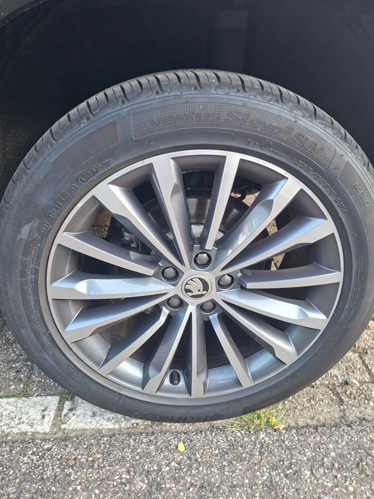 Skoda Kodiaq velgenset 19 inch Laurin & Clement, Auto-onderdelen, Banden en Velgen, 19 inch, Gebruikt, Ophalen of Verzenden, 235 mm