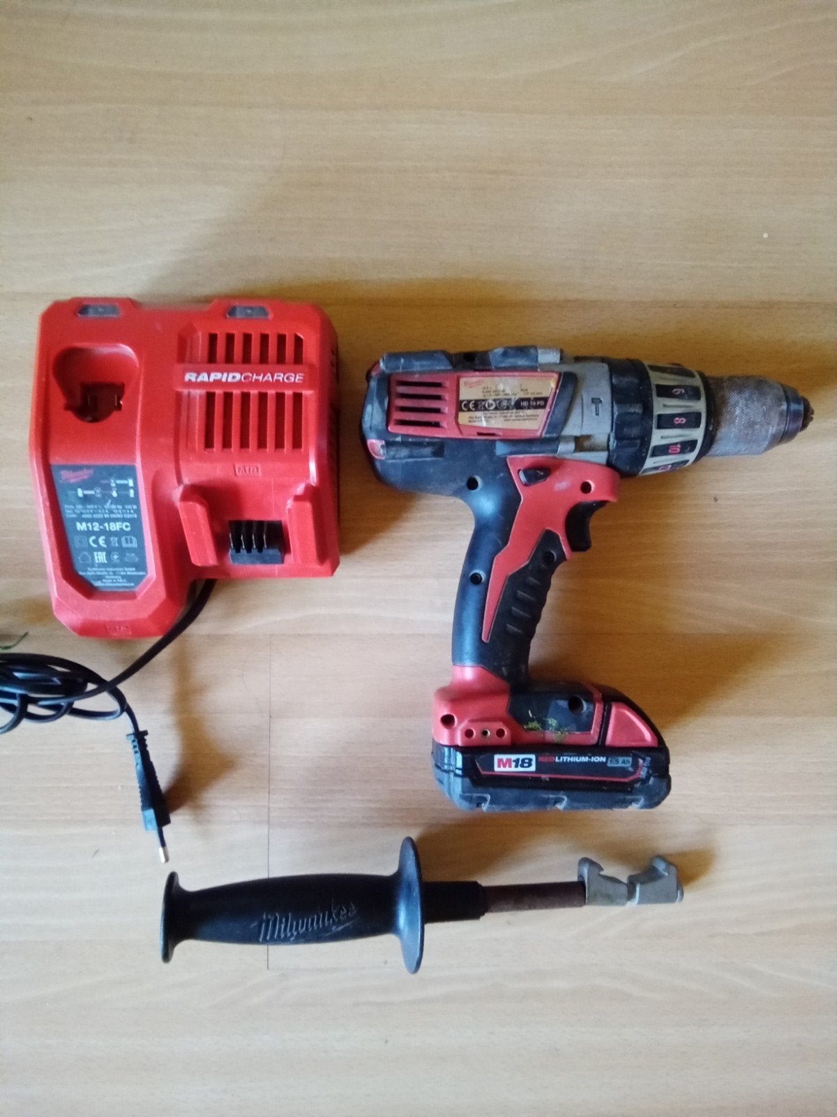 Milwaukee 18V, Ophalen, Zo goed als nieuw