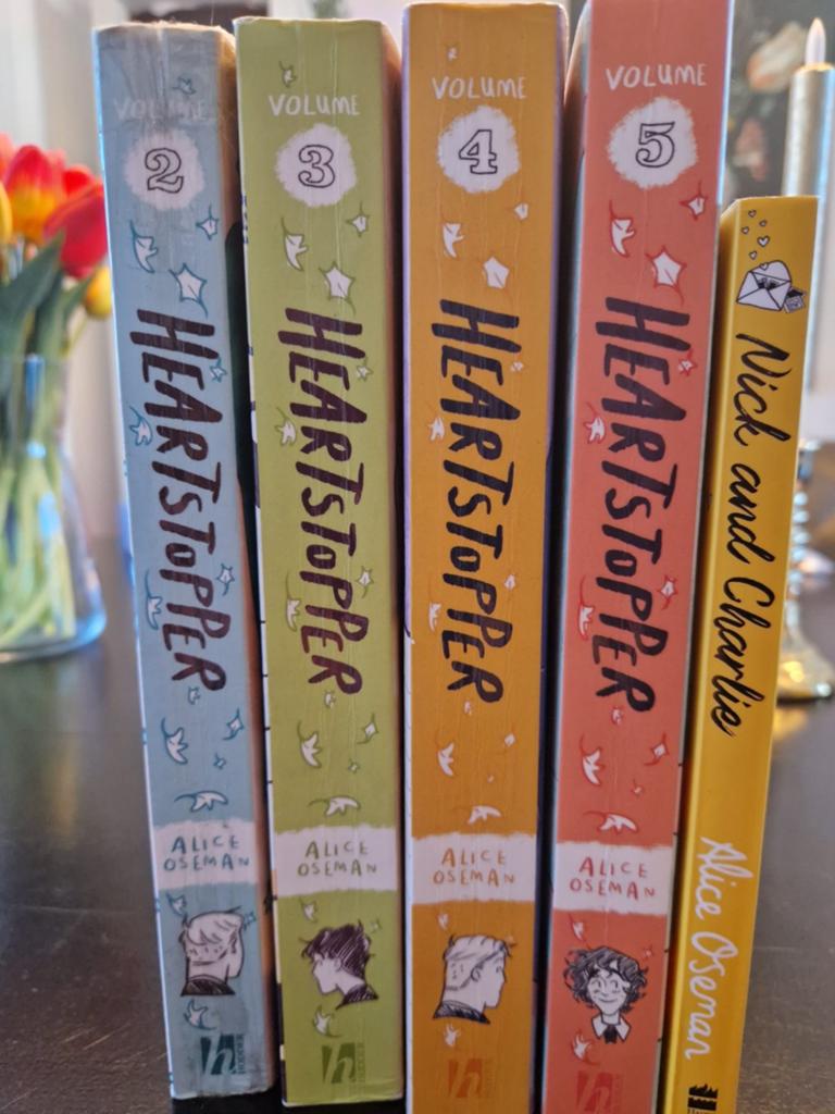 Heartstopper leesboeken 5 delen, Ophalen of Verzenden, Gelezen, Alice Oseman, Europa overig
