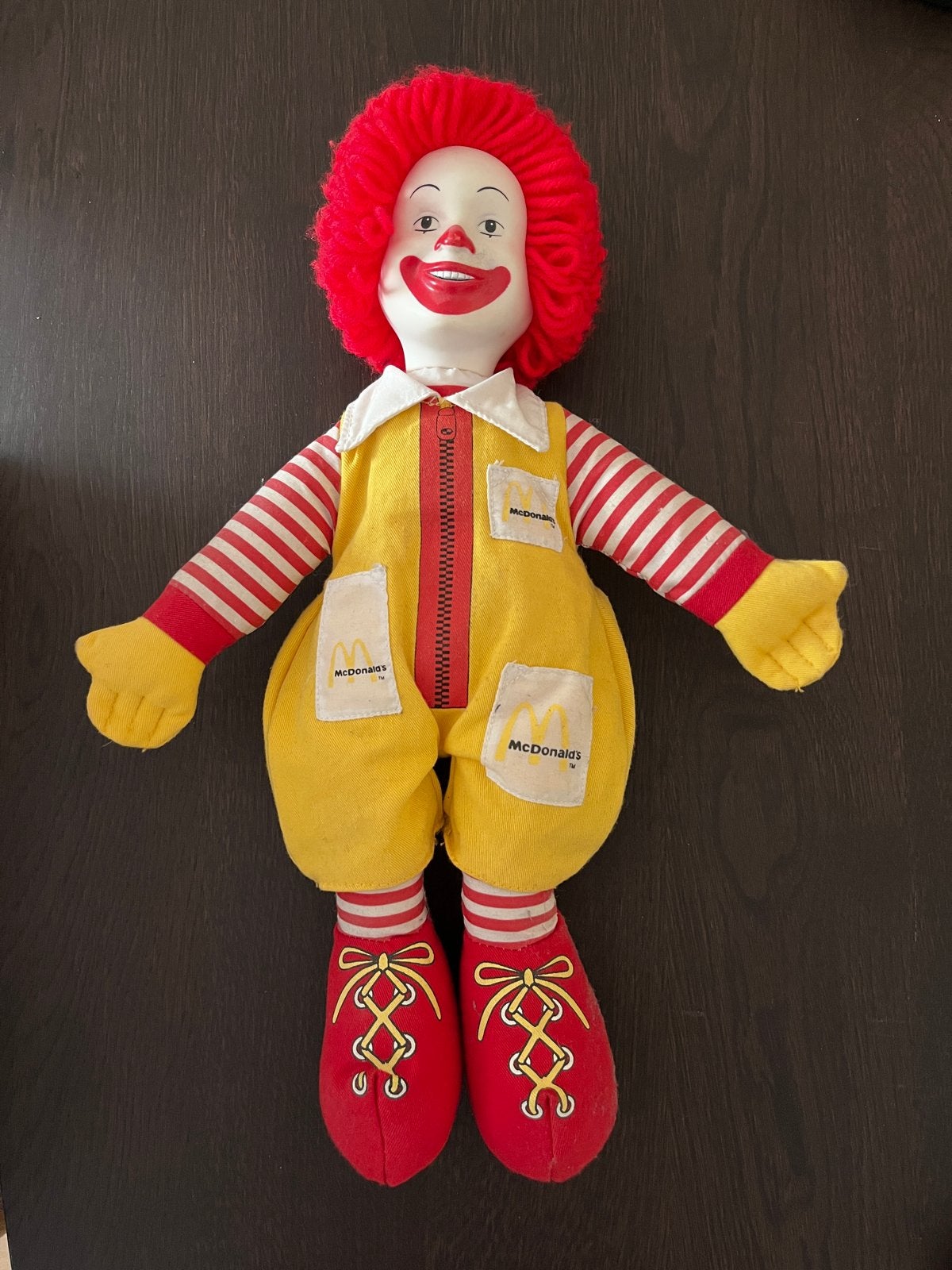 Vintage Ronald McDonald pop - McDonald's verzamelobject, Ophalen, Gebruikt, Overige typen