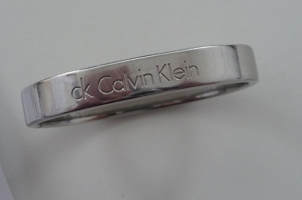 Calvin Klein armband, Sieraden, Tassen en Uiterlijk, Ophalen of Verzenden, Zo goed als nieuw, Zilver, Staal