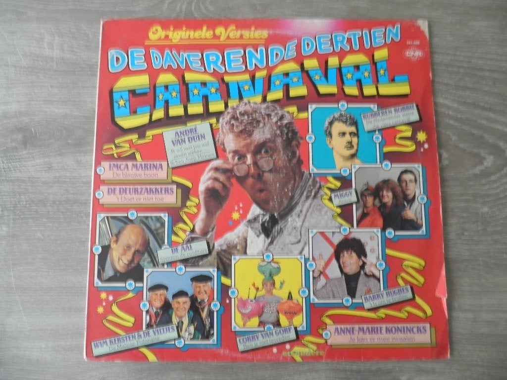 De daverende dertien Carnaval., Gebruikt, Overige formaten, Ophalen of Verzenden, Feestmuziek
