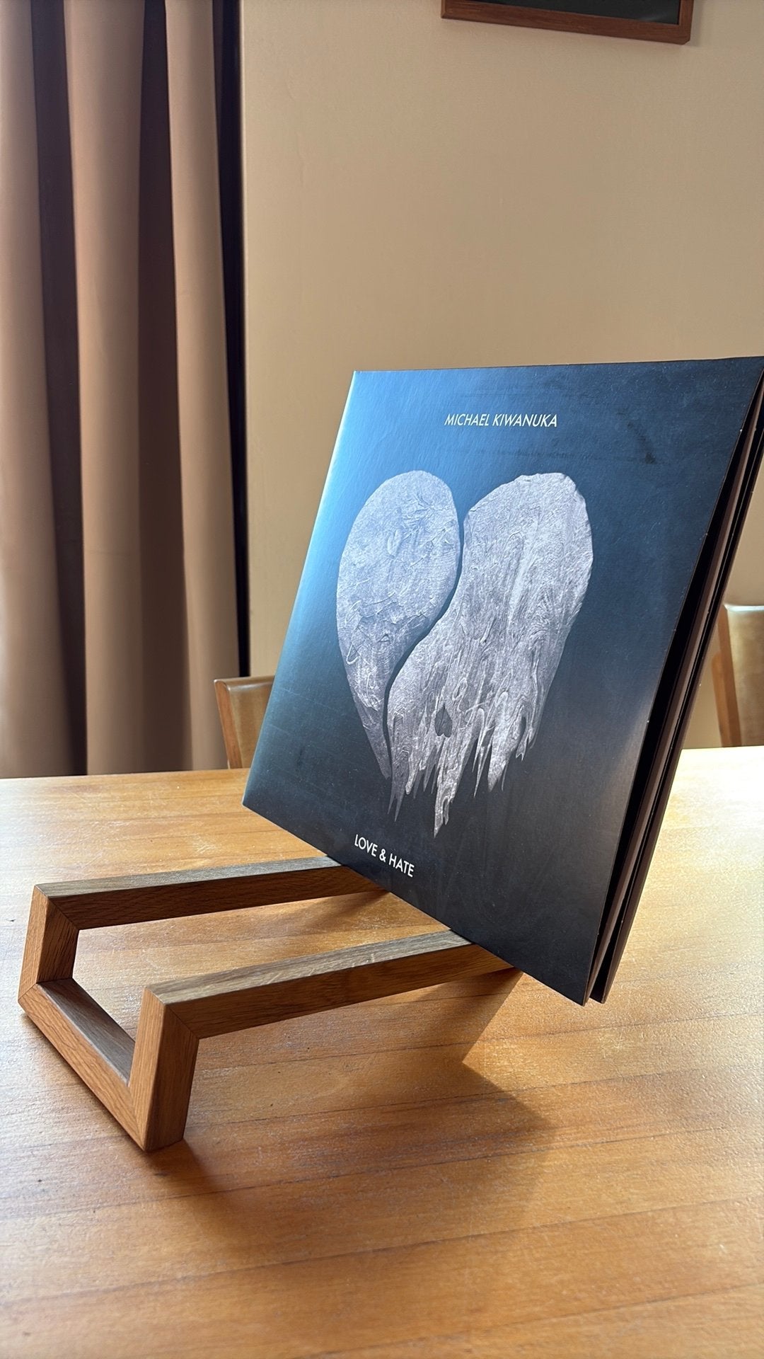 Vinyl platen standaard rek, Ophalen of Verzenden, Zo goed als nieuw
