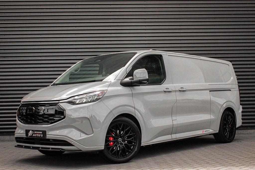Ford E-Transit Cust. 340 L2H1 Limited 71 kWh 218PK / JB- EDI, Auto's, Bestelauto's, Bedrijf, Te koop, 360° camera, ABS, Achteruitrijcamera