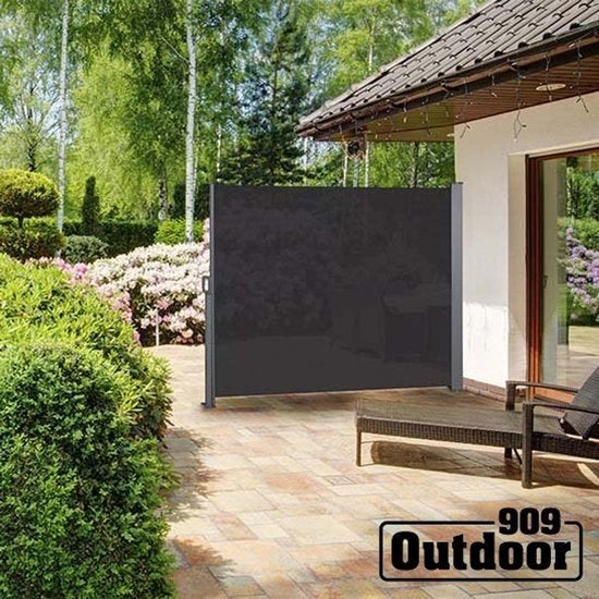 909 Outdoor Windscherm Zwart 140x300cm, Tuin en Terras, Ophalen, Nieuw, 200 cm of meer, 150 tot 200 cm