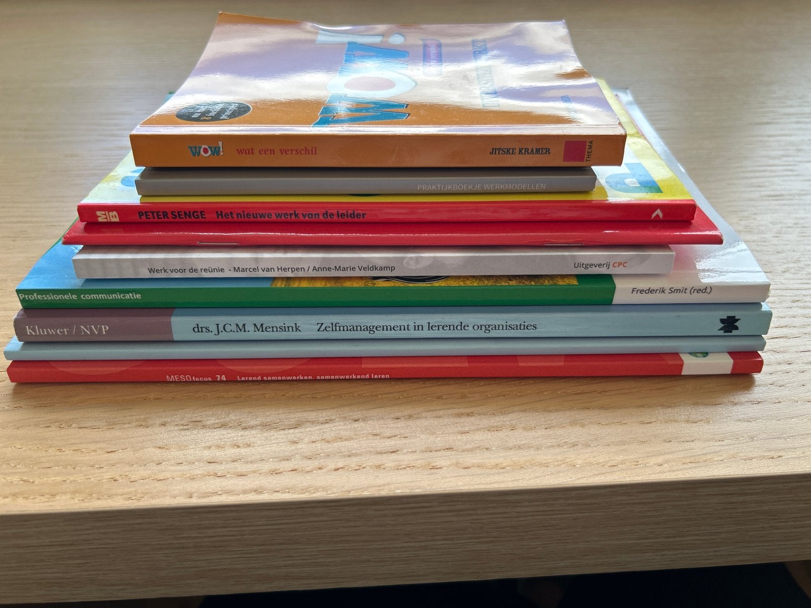 Diverse boeken over management, communicatie en onderwijs, Boeken, Studieboeken en Cursussen, Ophalen of Verzenden, Alpha, Gelezen