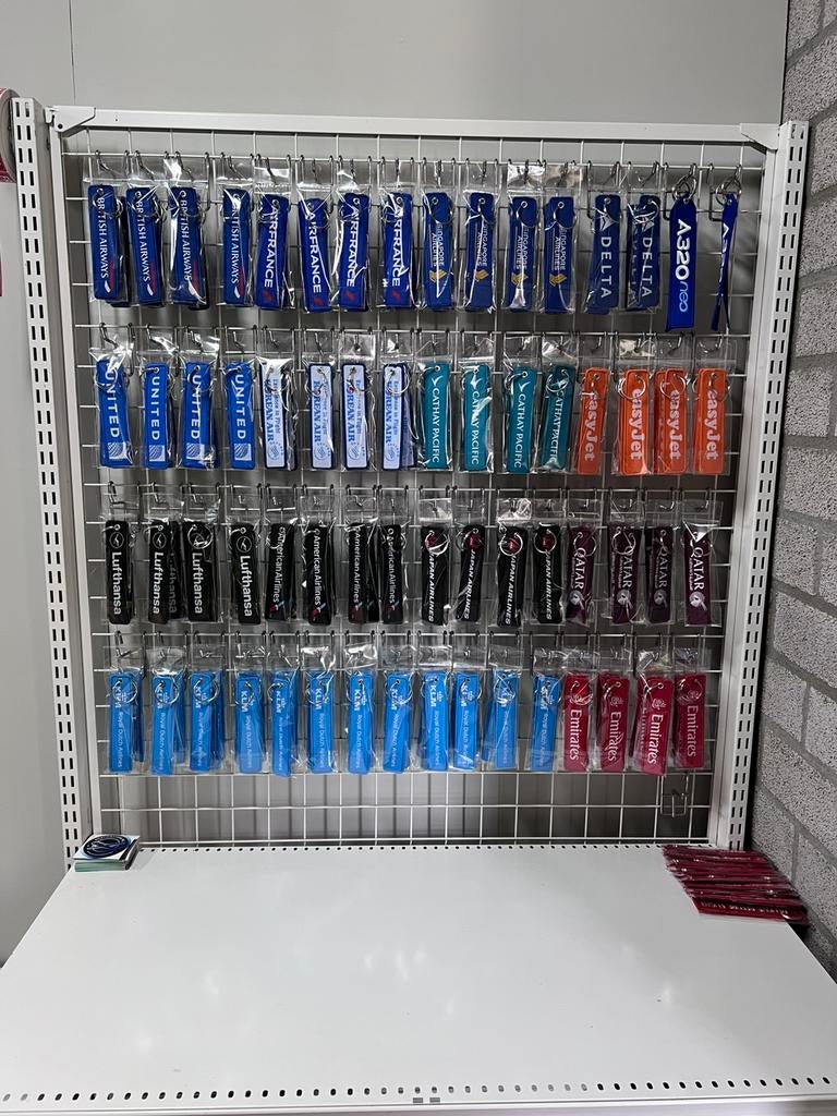✈️Sleutelhangers luchtvaartmaatschappijen, Ophalen of Verzenden, Nieuw, Patroon