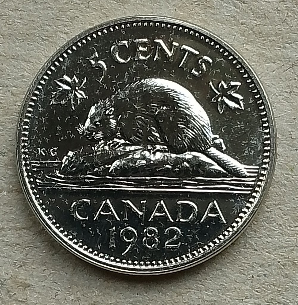 Canada, 5 cents 1982, Ophalen of Verzenden, Noord-Amerika, Losse munt