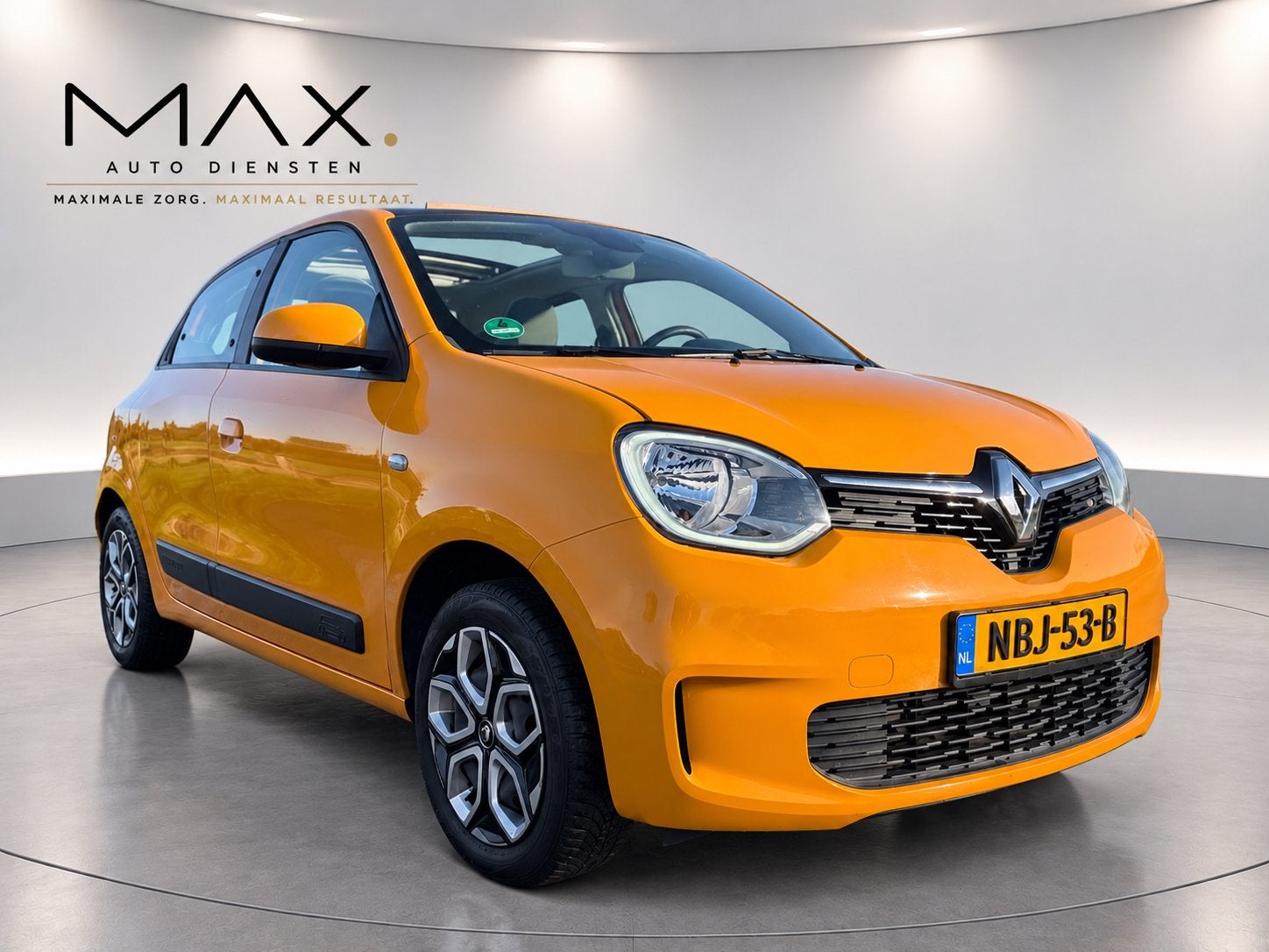 Renault Twingo III 2019 Nw Model! | Vouwdak | Airco, Auto's, Euro 6, 4 stoelen, Geel, Handgeschakeld