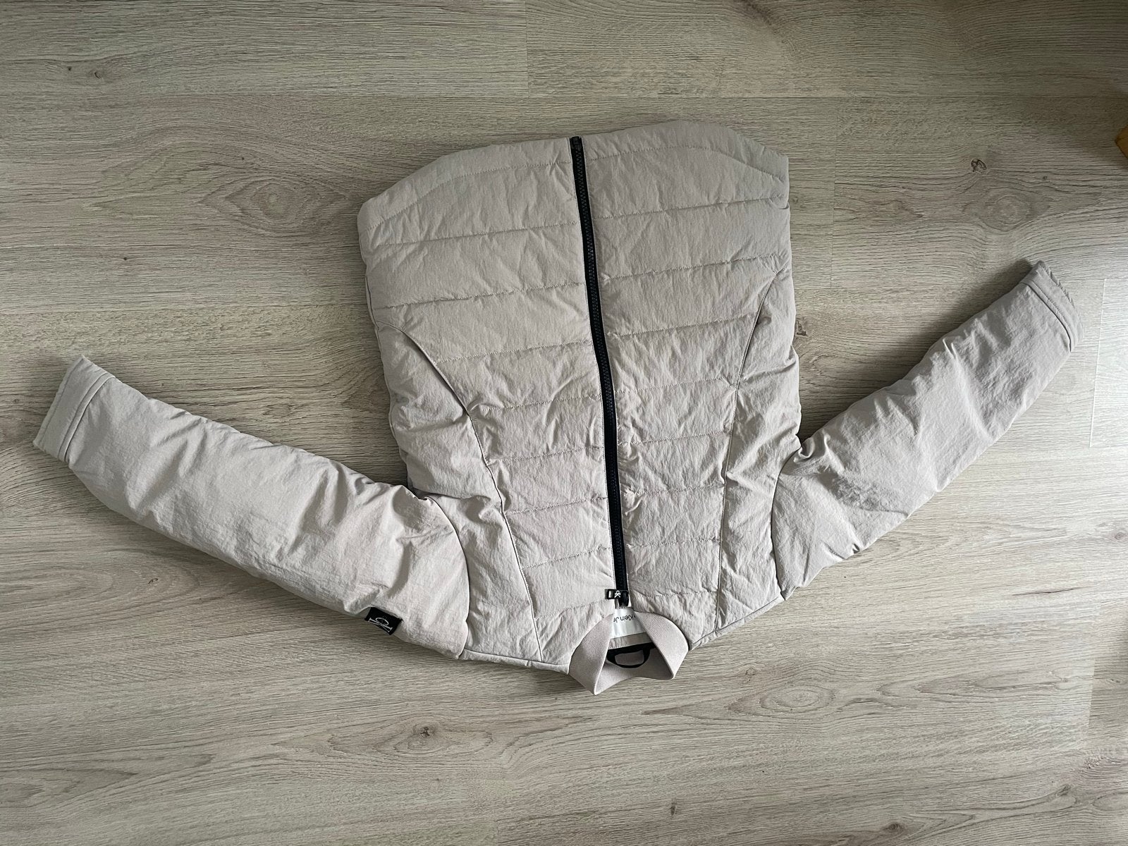 Calvin Klein Jeans gewatteerde jas -   nieuw .8 jaar, Ophalen of Verzenden, Zo goed als nieuw, Maat 34 (XS) of kleiner, Beige